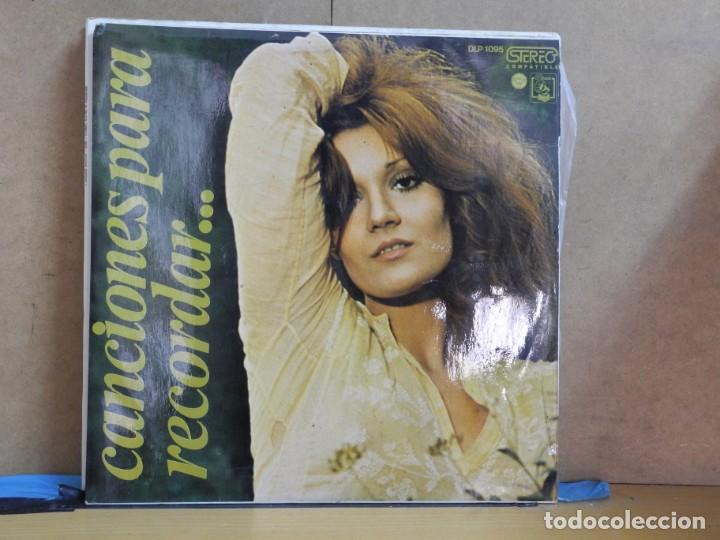 Vinyl records: Trio La Macarena - Canciones Para Recordar... - Diresa DLP - 1095 - 1973