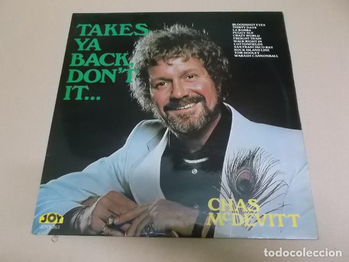 Discos de vinilo: CHAS MCDEVITT (LP) TAKES YA BACK DON&rsquo;T IT&hellip; A&Ntilde;O 1976 &ndash; EDICION U.K.