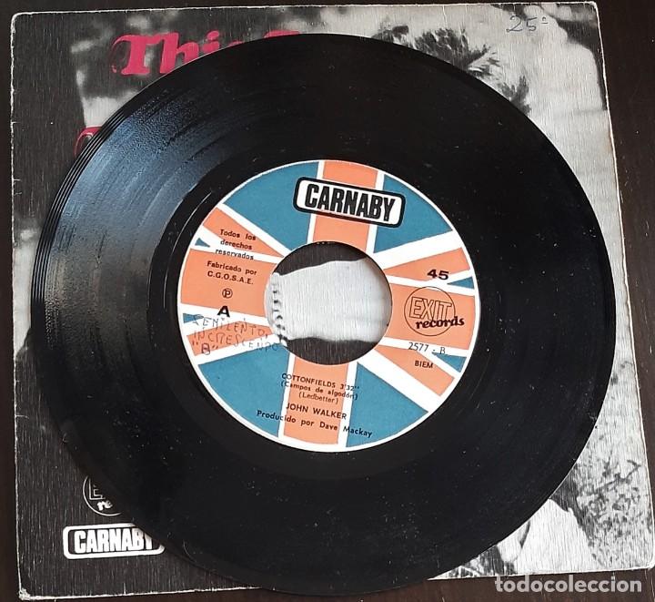 Discos de vinilo: THIS IS JOHN WALKER - COTTONFIELDS / JAMIE - SINGLE - 1970 - Foto 3