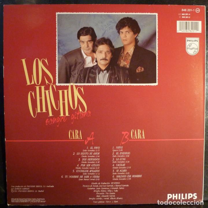 Discos de vinilo: LOS CHICHOS // SANGRE GITANA // 1981 //(VG VG). LP - Foto 2