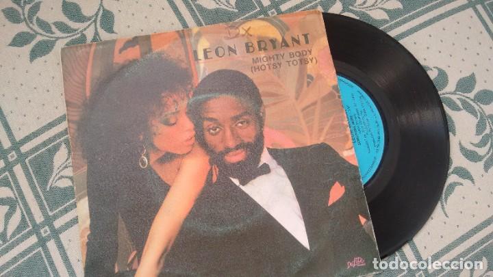 Discos de vinilo: SINGLE (VINILO) DE LEON BRYANT A&Ntilde;OS 80 - Foto 1