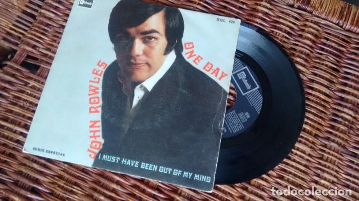 Discos de vinilo: SINGLE (VINILO) DE JOHN ROWLES A&Ntilde;OS 60 - Foto 1