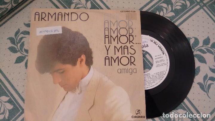 Disques de vinyle: SINGLE (VINILO)-PROMOCION- DE ARMANDO A&Ntilde;OS 80