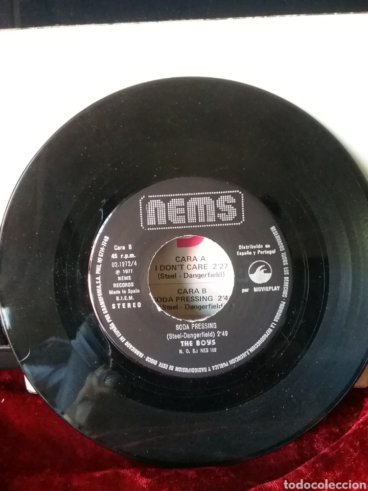 Discos de vinilo: THE BOYS 1977 1&deg; Single Nems. - Foto 5