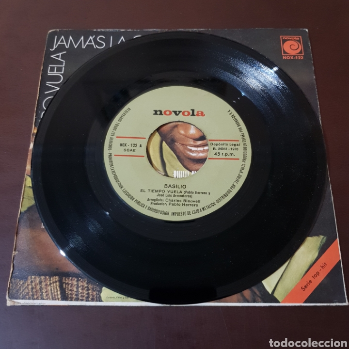 Discos de vinilo: BASILIO - JAMAS LA OLVIDARE - Foto 3