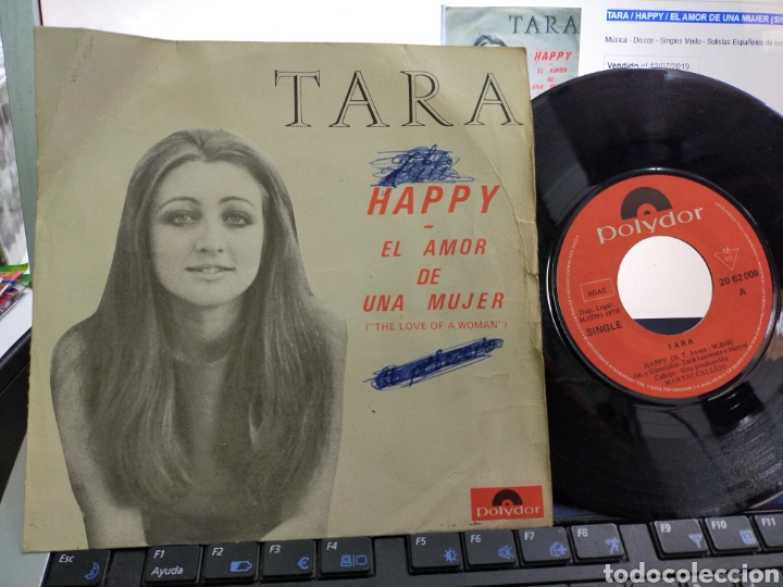 Disques de vinyle: Tara single Happy 1970