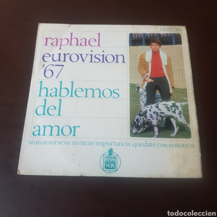 Discos de vinilo: RAPHAEL - EUROVISION 67 - HABLEMOS DEL AMOR - Foto 5