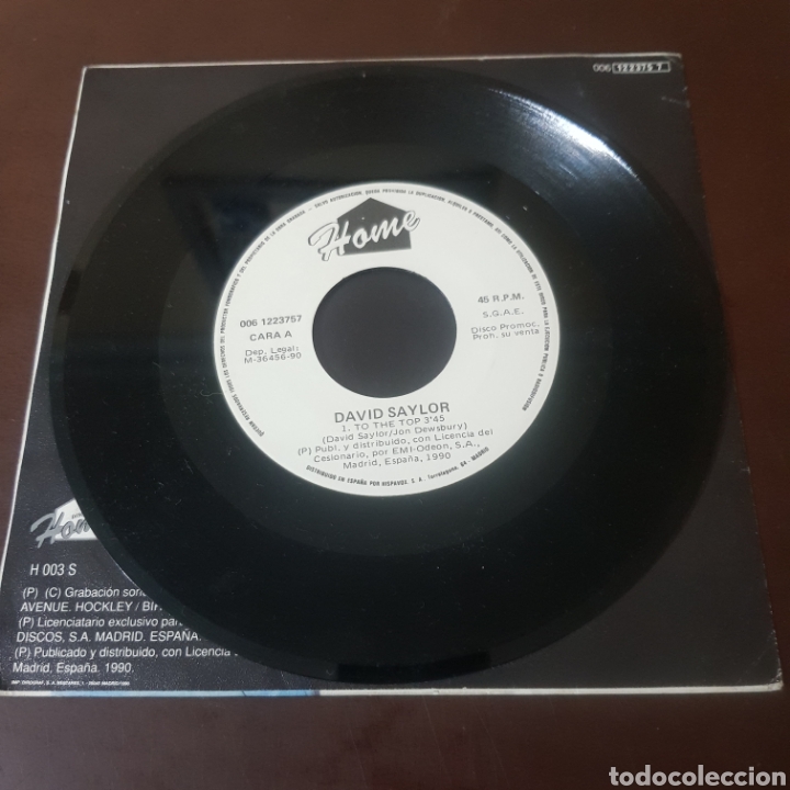 Discos de vinilo: DAVID SAYLOR - TO THE TOP - Foto 3