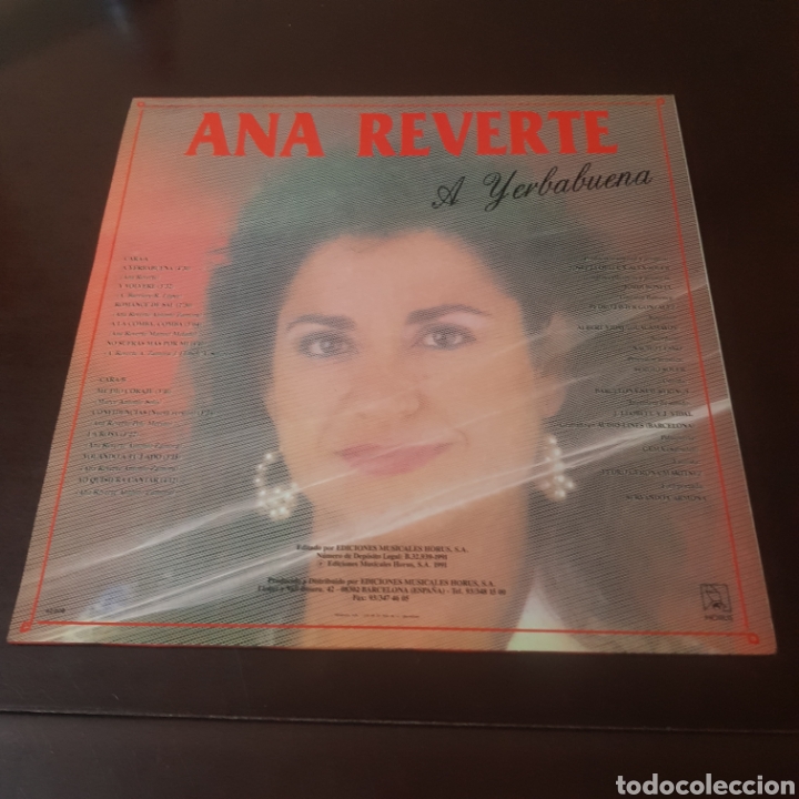 Discos de vinilo: ANA REVERTE - A YERBABUENA - Foto 2