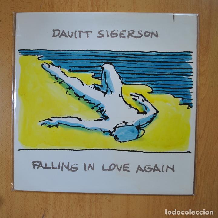 Discos de vinilo: DAVITT SIGERSON - FALLING IN LOVE AGAIN - LP - Foto 1