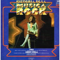 Disques de vinyle: LULU / TOMMY STEELE - HISTORIA DE LA MÚSICA ROCK Nº 39 - LP 1982. Lote 221682695
