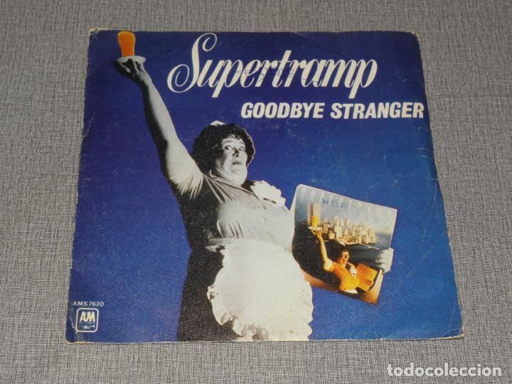 Discos de vinilo: SUPERTRAMP Spanish Single GOODBYE STRANGER 1979 - Foto 1
