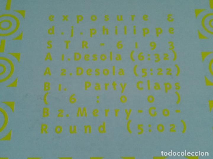 Discos de vinilo: Exposure & DJ Philippe - Desola - 1993 - Foto 2