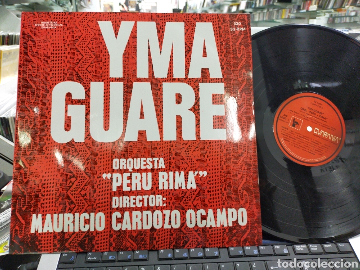 Vinyl records: Yma guare lp orquesta Per&uacute; rima director Mauricio Cardozo Ocampo argentina