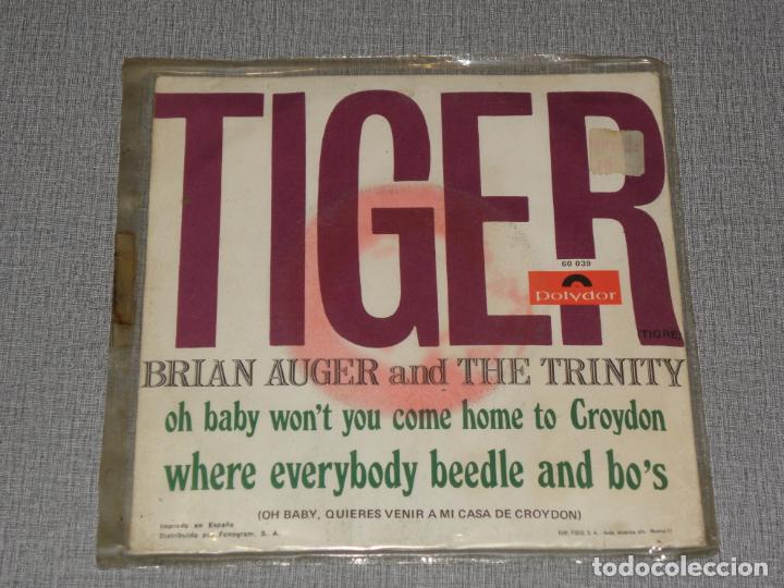 Discos de vinilo: BRIAN AUGER AND THE TRINITY - TIGER POLYDOR - 1968 - Foto 2