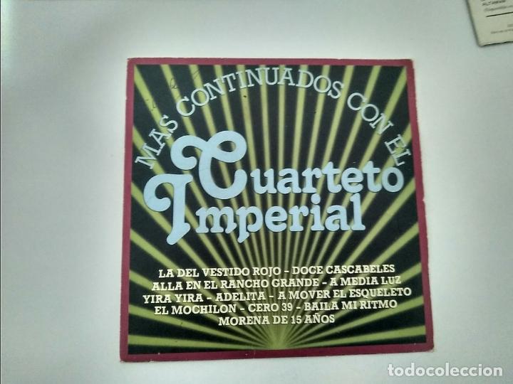 Discos de vinilo: SINGLE CUARTETO IMPERIAL. . CBS 1981. BUEN ESTADO. - Foto 1