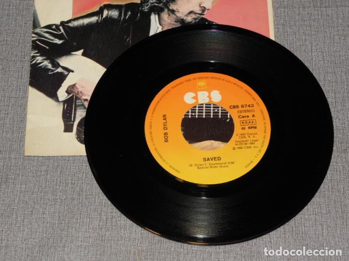 Discos de vinilo: BOB DYLAN / SAVED / ARE YOU READY (SINGLE ESPA&Ntilde;OL1980) - Foto 3