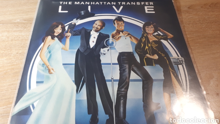 Discos de vinilo: THE MANHATTAN TRANSFER LIVE - Foto 1