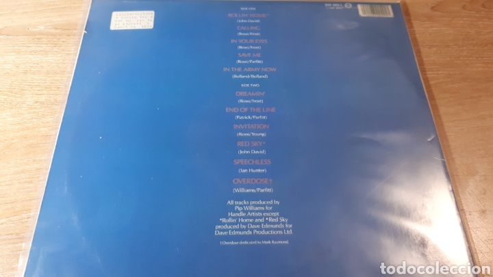 Discos de vinilo: STATUS QUO IN THE ARMY NOW - Foto 2