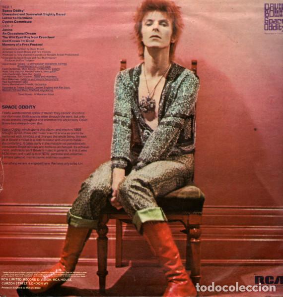 Discos de vinilo: SPACE ODDITY DAVID BOWIE W.GERMANY RCA 1972 - Foto 2