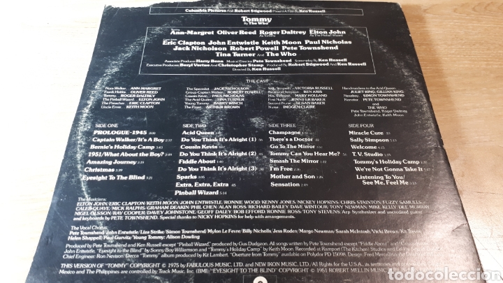 Discos de vinilo: THE WHO TOMMY DOBLE LP BSO - Foto 2