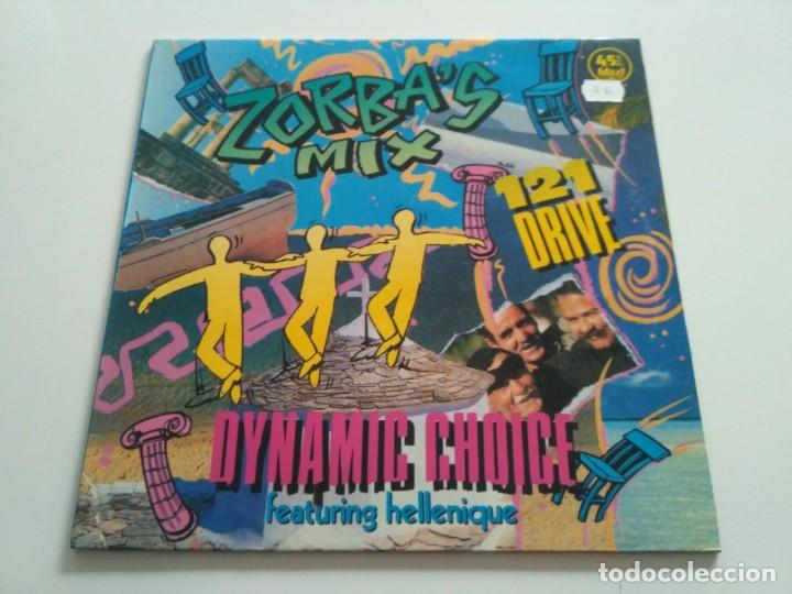 Discos de vinilo: Dynamic Choice Featuring Hellenique - Zorbas Mix - Foto 1