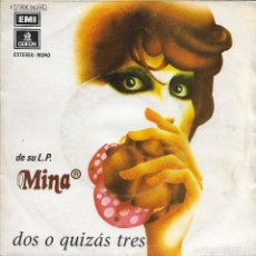 Dischi in vinile: MINA DOS O QUIZAS TRES 1975. Lote 221743543