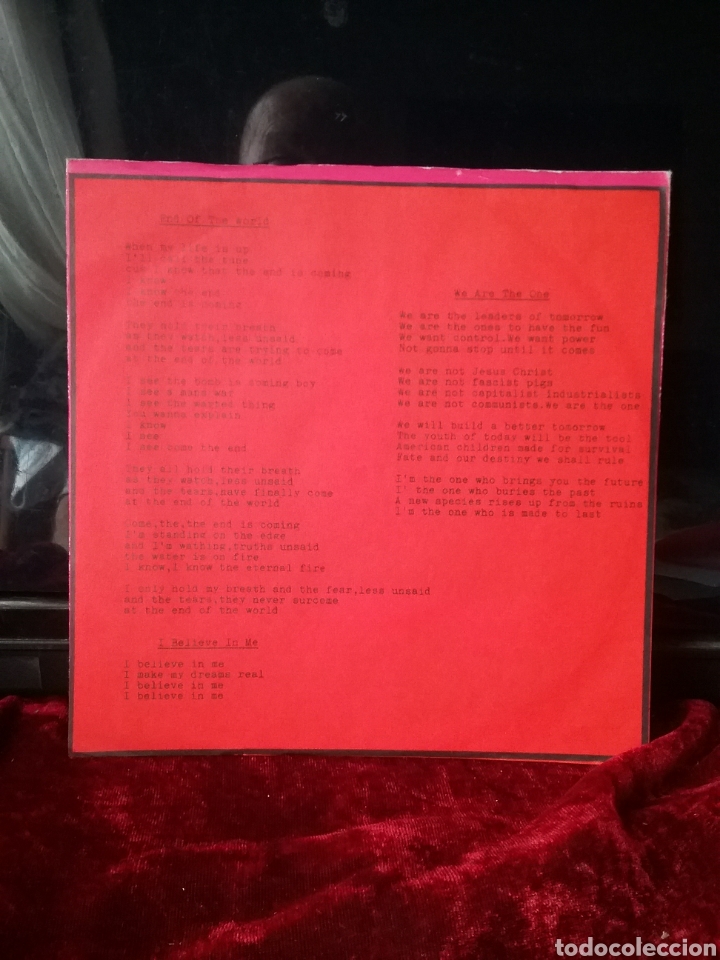 Discos de vinilo: AVENGERS Penelope 78 500 copias. - Foto 2