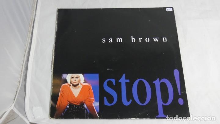 Discos de vinilo: DISCO VINILO LP , SAM BROWN STOP - Foto 1