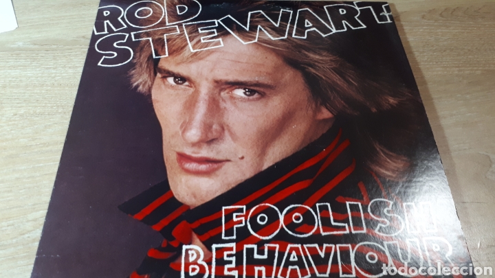 Discos de vinilo: ROD STEWART FOOLISH BEHAVIOUR - Foto 1