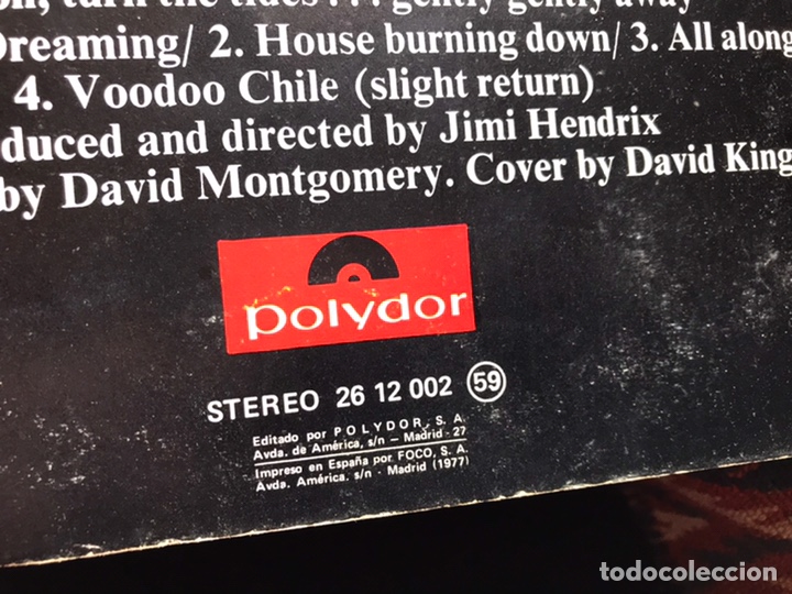Discos de vinilo: The Jimi Hendrix experience electric lady land - Foto 4