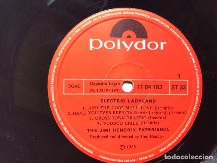 Discos de vinilo: The Jimi Hendrix experience electric lady land - Foto 10