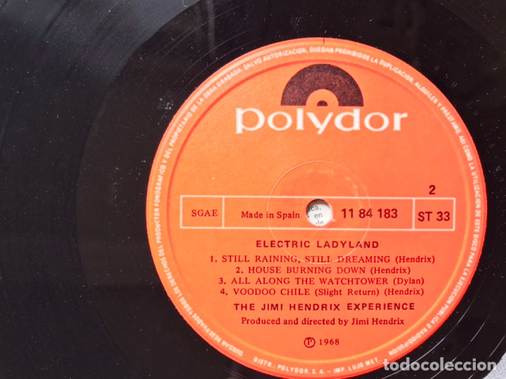 Discos de vinilo: The Jimi Hendrix experience electric lady land - Foto 12
