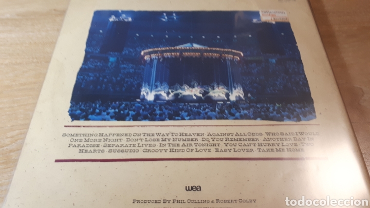 Discos de vinilo: PHIL COLLINS LIVE DOBLE LP - Foto 2