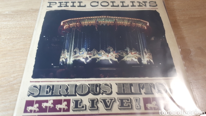 Discos de vinilo: PHIL COLLINS LIVE DOBLE LP - Foto 1