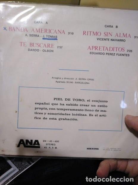 Discos de vinilo: Ep Piel de toro 1976 - Foto 2