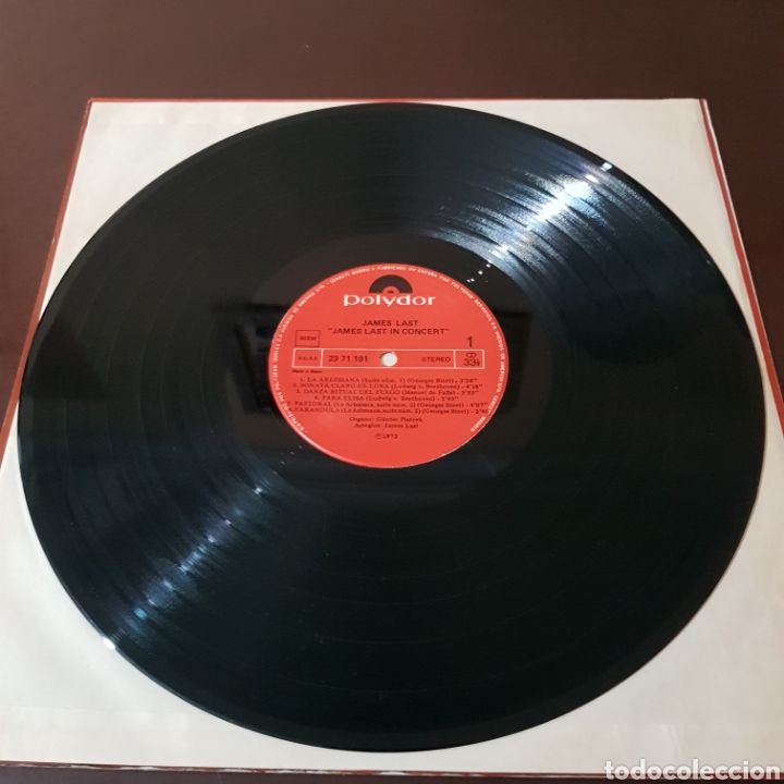 Discos de vinilo: JAMES LAST - IN CONCERT - Foto 3