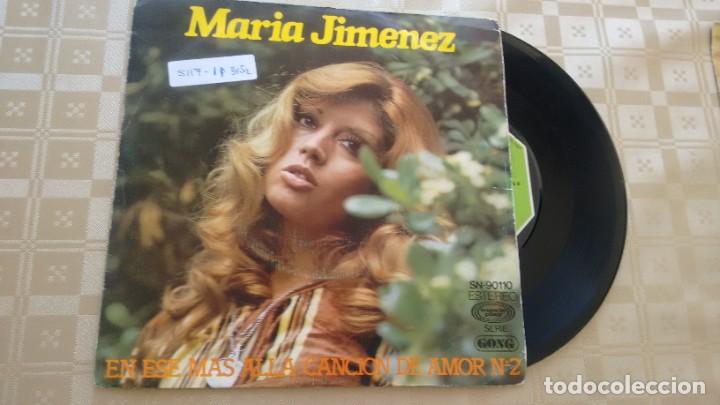 Discos de vinilo: SINGLE ( VINILO) DE MARIA JIMENEZ A&Ntilde;OS 70 - Foto 1