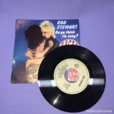 Discos de vinilo: SINGLE ROD STEWART -- DA YA THINK I'M SEXY?. Lote 221819646