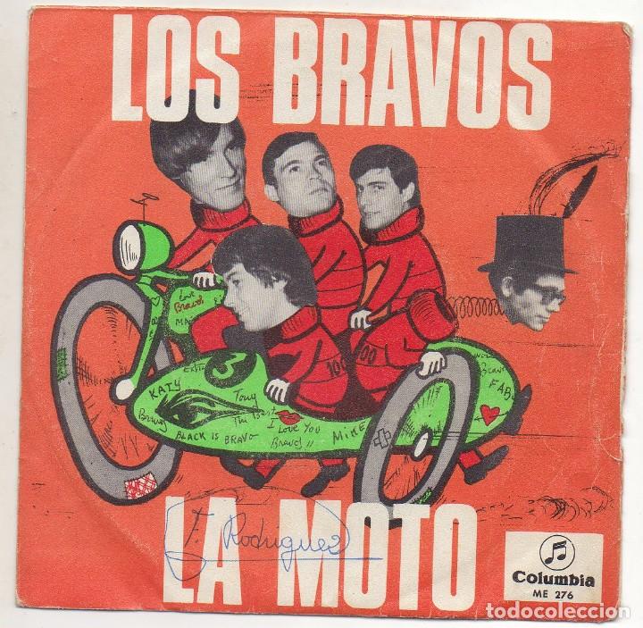 Discos de vinilo: LOS BRAVOS LA MOTO Y OTRA - Foto 1