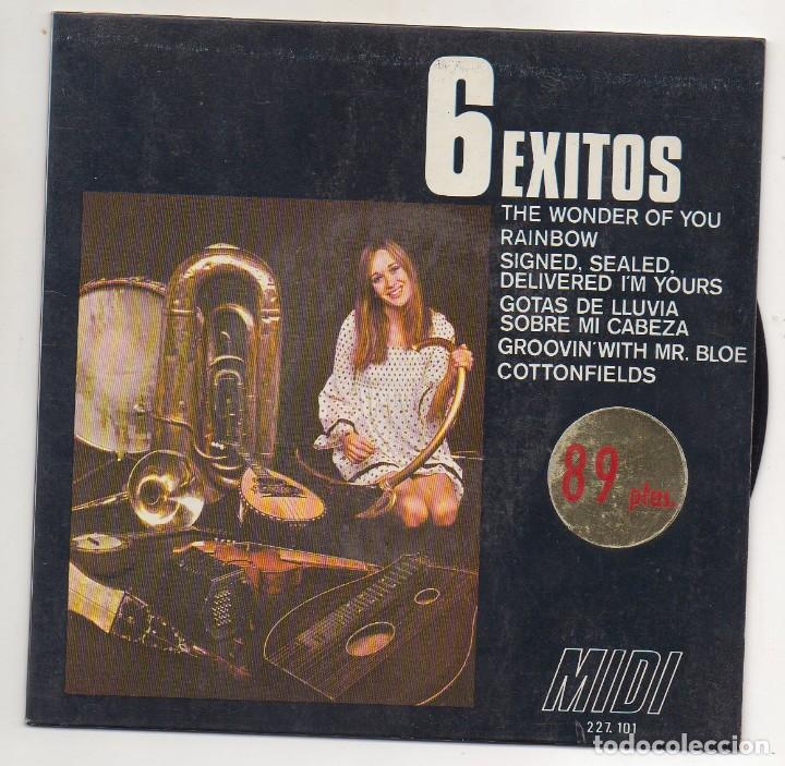Discos de vinilo: 6 EXITOS GOTAS DE LLUVIA SOBRE MI CABEZA Y CINCO MAS - Foto 1