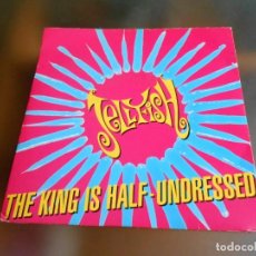 Discos de vinilo: JELLYFISH, SG, THE KING IS HALF UNDRESSED + 1, AÑO 1990 MADE IN USA. Lote 221863568