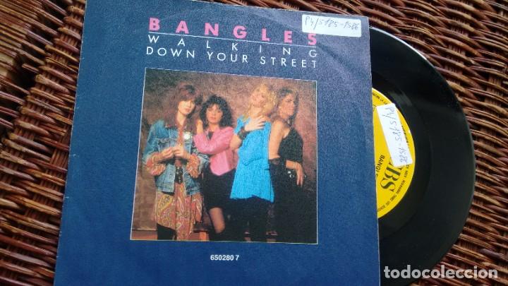 Discos de vinilo: SINGLE (VINILO)-PROMOCION- DE BANGLES 80 - Foto 1