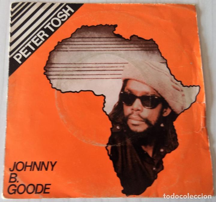 Discos de vinilo: PETER TOSH - JOHNNY B. GOOD EMI - 1983 - Foto 1