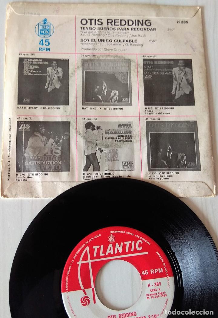Discos de vinilo: OTIS REDDING - TENGO SUE&Ntilde;OS PARA RECORDAR ATLANTIC - 1968 - Foto 2