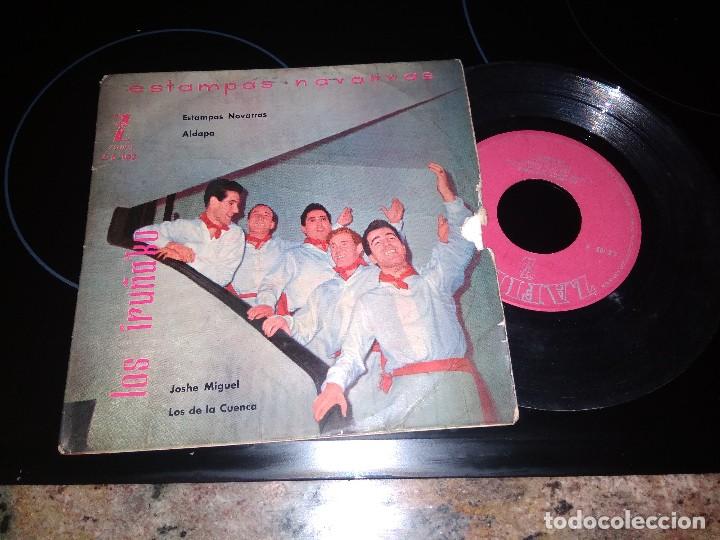 Discos de vinilo: LOS IRUÑAKO / JOSHE MIGUEL / EP 45 RPM / ZAFIRO 1959 - Foto 1 - 221934471