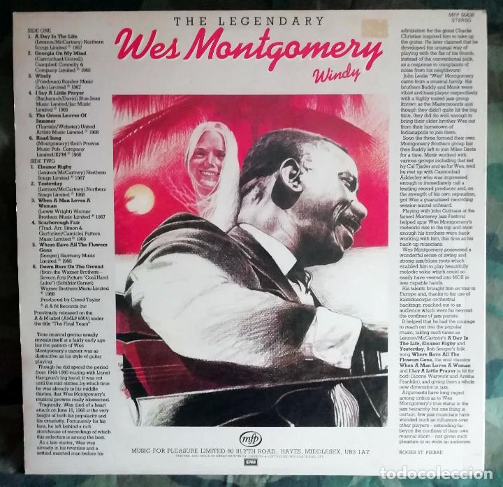 Discos de vinilo: Wes Montgomery - Windy - Foto 2