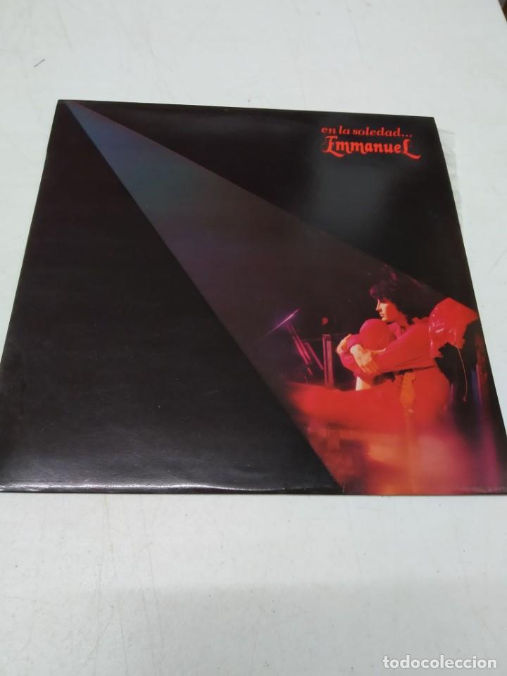Discos de vinilo: Emmanuel - ... En La Soledad -copia promo - Foto 1