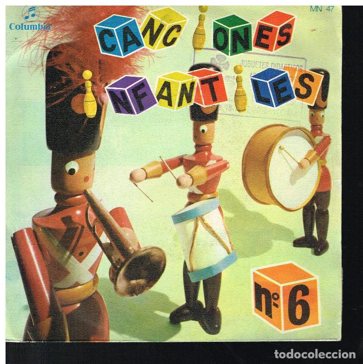 Discos de vinilo: CANCIONES INFANTILES 6 - EP 1964 - Foto 1