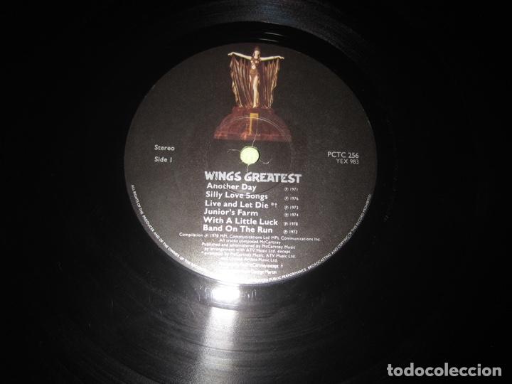 Discos de vinilo: Wings Greatest lp- Incluye poster - Foto 7